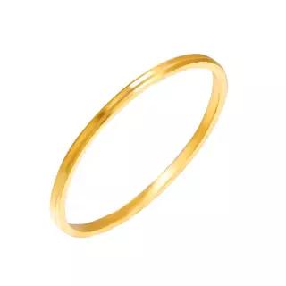 [한국금다이아몬드] 여자 순금 실 반지 슬림 엥게이지 24K 0.75g 애끼