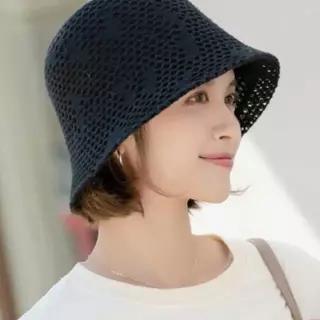 여성가을 벙거지 얼굴작아보이는 준비 대대 데이트외출 귀여운뜨게짜임 캐주얼 숏챙올니트 SW993A62