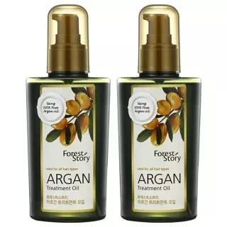 [브랜드세일+핸드크림60ml] 아르간 오일 헤어에센스 120ml 2개 헤어오일 세럼 손상모 영양 끈적임없는