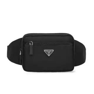 프라다 MUST IT_드루아26FW 사피아노 삼각 로고 벨트백 슬링백 블랙 2VL977 WOO 2DMG F0002