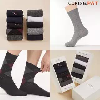 O CERINI by PAT 남성 클래식 데일리 삭스 20종