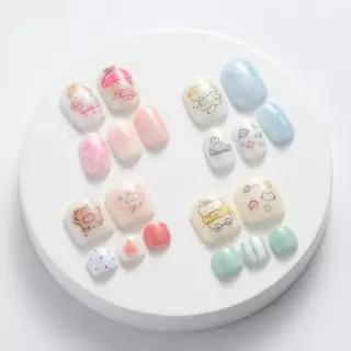 [NEW/장원영픽] 데싱디바 매직프레스 네일샵콜라보 네일/페디 13종
