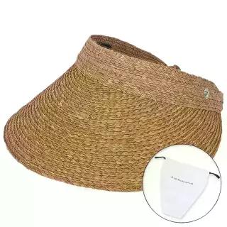 헬렌카민스키 여성 커스틴 선캡 누가 더스트백 포함 HAT50305 NOUGAT PKG