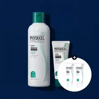 포맨 세트 피지오겔 시카밸런스 카밍 토너 200ml+크림 70ml +(증정) 크림 10mlx2개 1030775