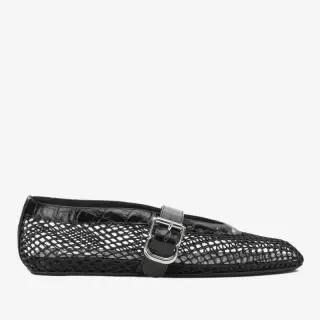 메리제인 메쉬 발레리나 플랫 AA3A069I294999 BLACK