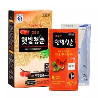 [XB2KLM90]감좋은햇빛청춘염색약 새치 흰머리 자연흑색