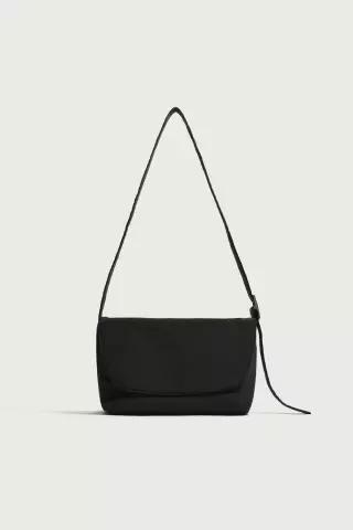 ZARA 나일론 크로스백 - 블랙 3534/820/800 118471