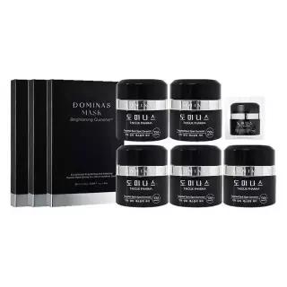 도미나스 크림 시즌7 트라넥삼산 크림 7X 50g 5개+마스크팩 3박스+샘플