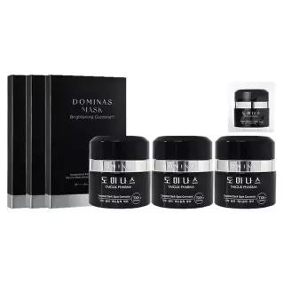 도미나스 크림 시즌7 트라넥삼산 크림 7X 50g 3개+마스크팩 3박스+샘플