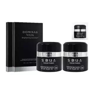 도미나스 크림 시즌7 트라넥삼산 크림 7X 50g 2개+마스크팩 2박스+샘플
