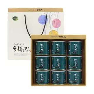바다소리 해품은 김 9캔 선물세트 코스트코 두레샵2609 [690897]