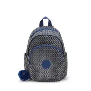 키플링 KIPLING 백팩 델리아 미니 Blue on wire KQABA26BLWR 451653