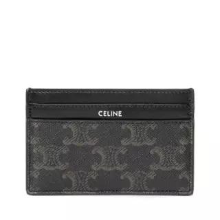 셀린느 26FW MEDIUM CARD HOLDER IN TRIOMPHE CANVAS C