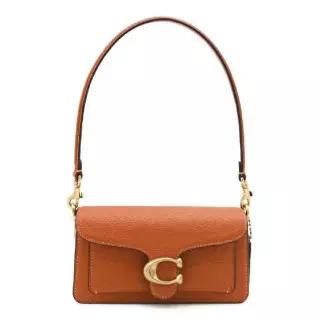 [Q11]코치 CY201B4YU1 여성 가방 백 BROWN LEATHER TABBY 20 REFRESH SHOULDER BAG