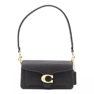 [Q11]코치 CY201B4BK 여성 가방 백 BLACK POLISHED PEBBLE LEATHER TABBY SHOULDER BAG 20 REFRESH