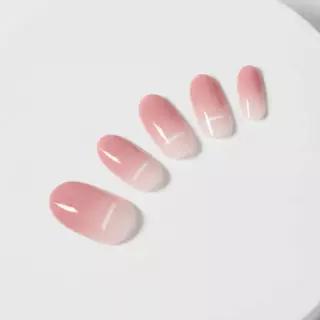 DASINGDIVA 매직프레스 로즈 레이어 (아몬드) 네일팁