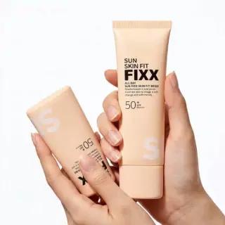[톤 맞춤 픽스 선크림] 쏘내추럴 올 데이 선 픽서 스킨 핏 베이지 SPF50+ PA++++ 50ml