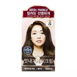 [XB6K0328]BTM 려 우아채 멋내기 새치크림 5N 자연갈색