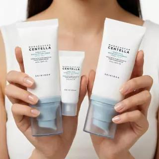 [선세럼/미니증정] 스킨1004 마다가스카르 센텔라 히알루-시카 워터핏 선세럼 기획(50ml+50ml+15ml)