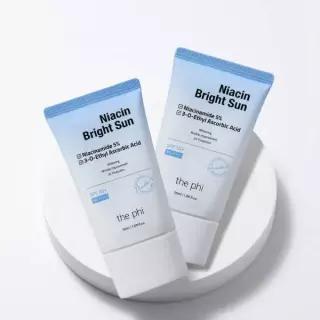 더파이 선크림 50ml 2종 [나이아신 브라이트 선/피디알엔 리페어 선]