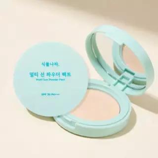 [매끈블러] 식물나라 멀티 선 파우더 팩트