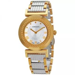 Versace 베르사체 Vanity Quartz White Dial Ladies Watch P5Q80D499