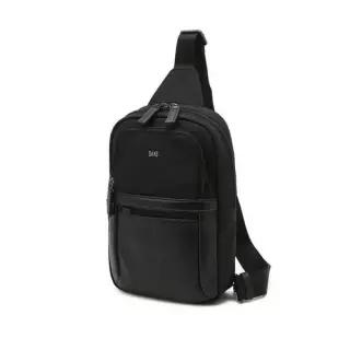남성 액세서리 블랙 로고장식 가죽 슬링백 DBBA6F010BK 6900332