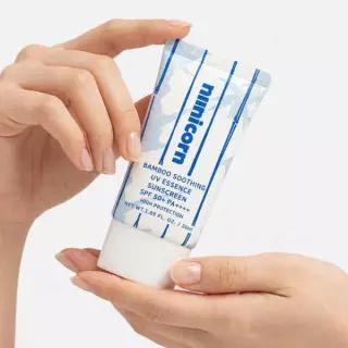 [수분썬][5초흡수자차]써니콘 밤부 수딩 백탁없는 UV선에센스 50ml (SPF50+ PA++++)