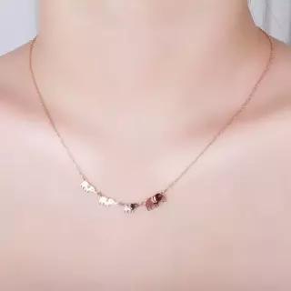 [샤밍주얼리]코끼리 목걸이 18k 골드 행운 재물 데일리 레이어드 여성 금 심플 30대 여자