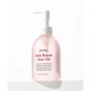 DR.BIO 핑크 리페어 헤어오일 200ml ㅣ 손상모 모발 큐티클 끈적임 NO 2024417