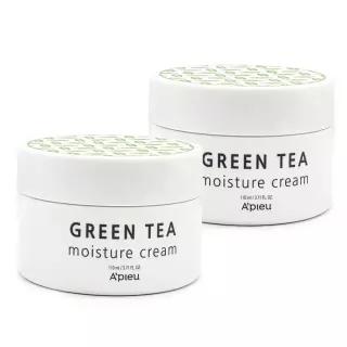 어퓨 그린티 모이스처 크림 110ml+110ml