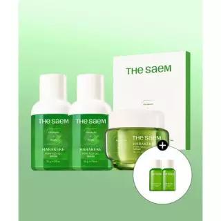 THESAEM SET 하라케케 PDRN 세럼 50g 2개+프레쉬 크림 50ml 1개+젤마스크 5매 +샘플 3종 4211177