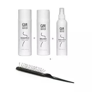 Gisela Mayer 기셀라메이어 위그 신테틱 헤어 케어 세트 샴푸 200ml+밤 200ml+컨디셔너(린스) 200ml