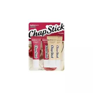 ChapStick HydraBalm 체리  바닐라 맛 립밤 튜브, 4팩 436411