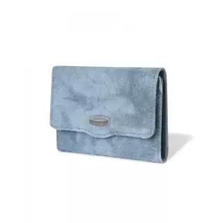 PROUVE PR COTTON FLAP WALLET - DENIM