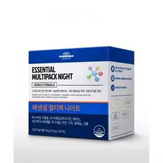 매장정품 OVWM NUTRITION 에센셜 멀티팩 나이트