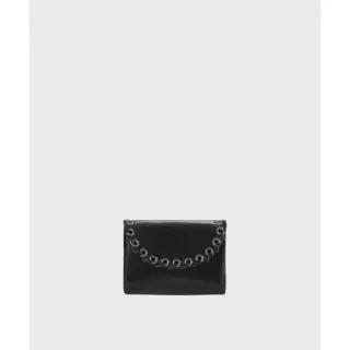 ALKI ALKA Eyelet Card Wallet Black