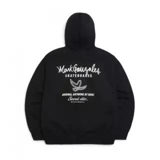 마크곤잘레스 MARK GONZALES 뉴 엔젤 그래픽 스웨트 후디 - BLACK Z261UHD080099 492661