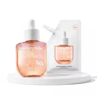 [리뉴얼/단독] 브이앤에이뷰티 안티옥시던트 래디언스 앰플 50ml 리필 기획세트 (+50ml 리필팩)