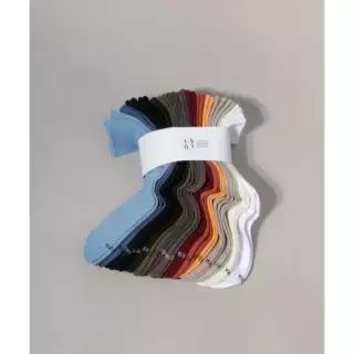 일오공칠 ILOGONGCHIL 15PACK 1507 유니섹스 컬러 트라우져 하프 삭스 T17Z031 3744357
