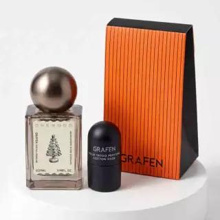 [기프트세트] 그라펜 타투 퍼퓸 원우드 29ml 선물세트(+코튼헤이즈솔리드퍼퓸 3g+기프트케이스)