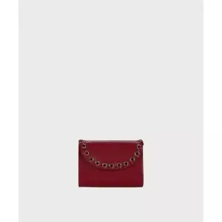 ALKI ALKA Eyelet Card Wallet Red