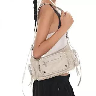 매장정품 BLACK PURPLE 마르코 백 Marco Bag_BEIGE