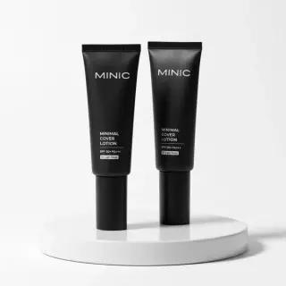 MINIC 미니멀 커버 로션 40ml(02 내추럴베이지/보통피부) 2개 422078