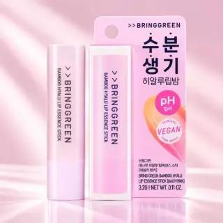 [NEW/수분생기립밤] 브링그린 대나무 히알루 립 에센스 스틱(보습/생기)