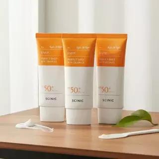 싸이닉 엔조이 퍼펙트 데일리 톤업 썬크림 EX 50ml / 혼합자차 저자극 보송 3개