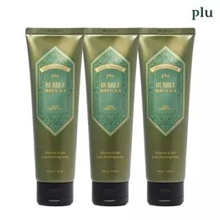 [플루][기획상품] 버블 바디 스크럽 허브그린티 200g x 3