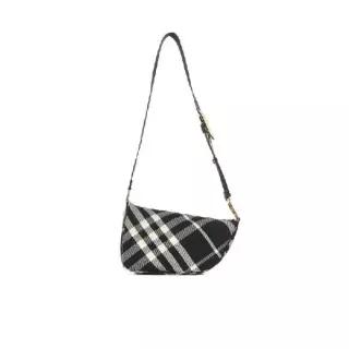 Burberry 쉴드 체크 프린트 숄더백 8087625