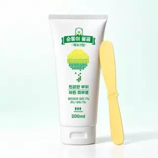 팀스모어 순둥이 꿀곰 제모크림 200ml