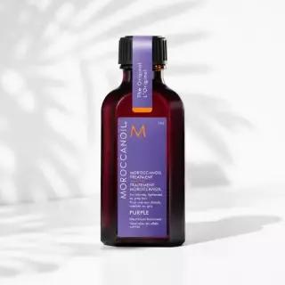 [보색 오일]모로칸오일 헤어 트리트먼트 퍼플 50ml (펌프 포함)